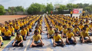 Yoga day celebration 21st june