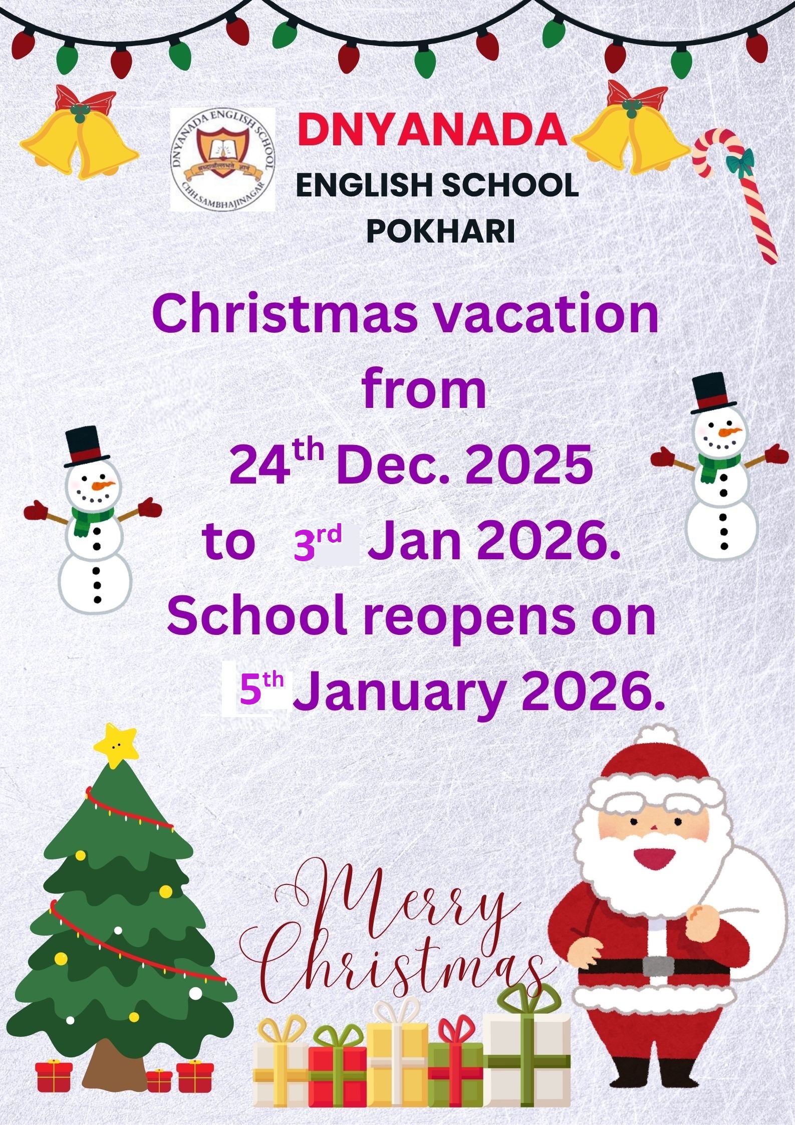 Read more about the article Christmas Vacation