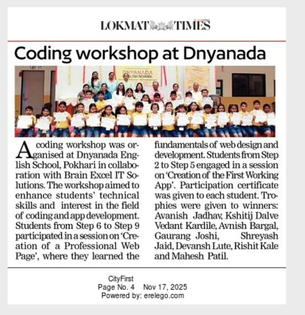 You are currently viewing Coding Workshop at Dnyanada